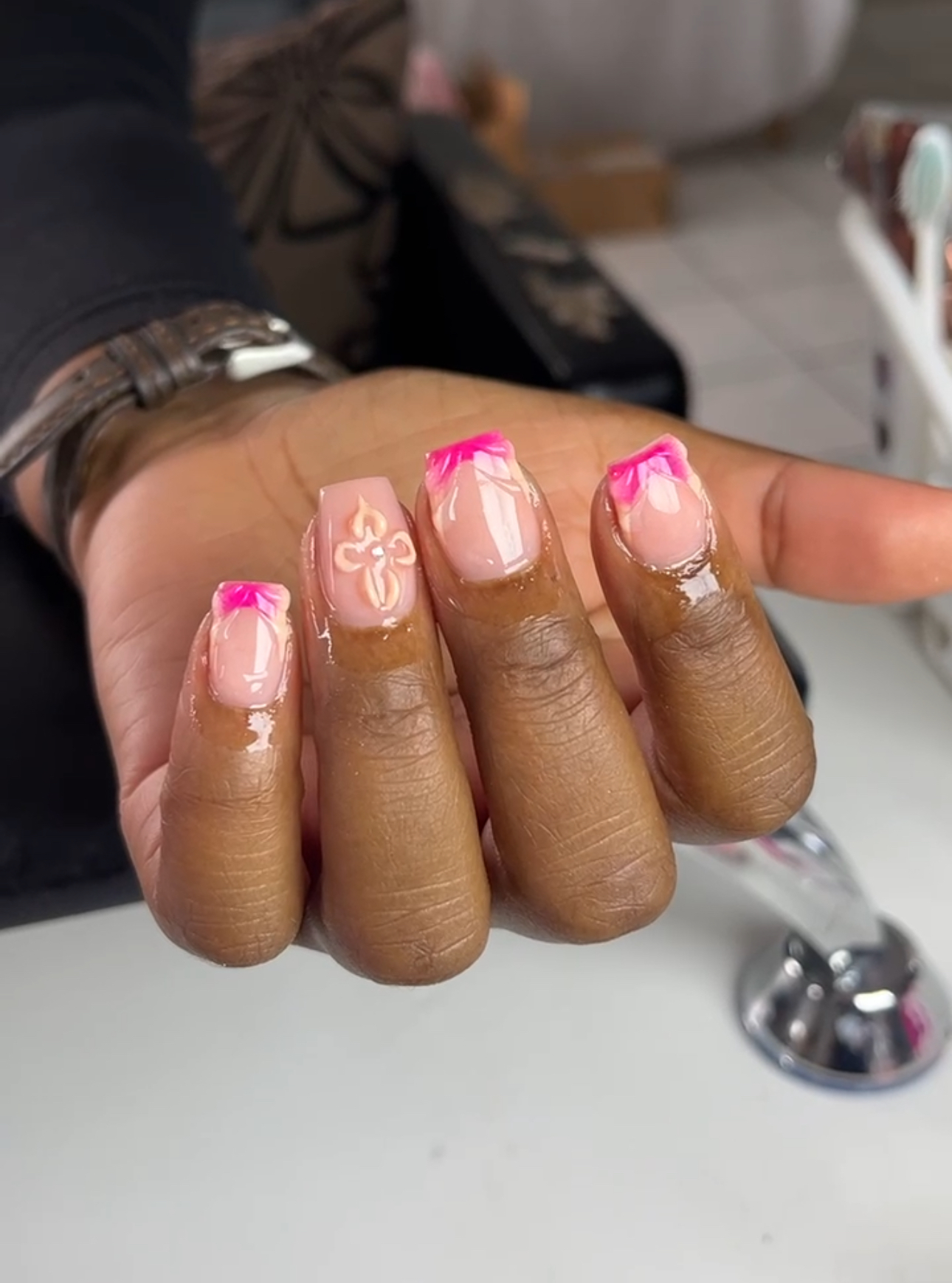 Nail work sample