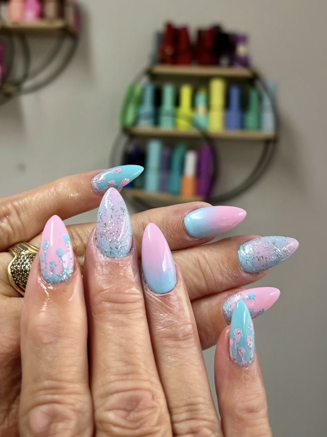 Nail work sample